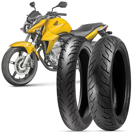 2 Pneu Moto CB 300 R Levorin by Michelin Aro 17 110/70-17 54h M/C 140/70-17 66h M/C Matrix Sport