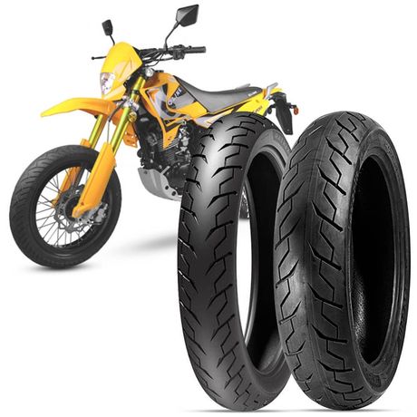 Pneu Moto CBX 200 Strada Levorin by Michelin Aro 18 2.75-18 48P