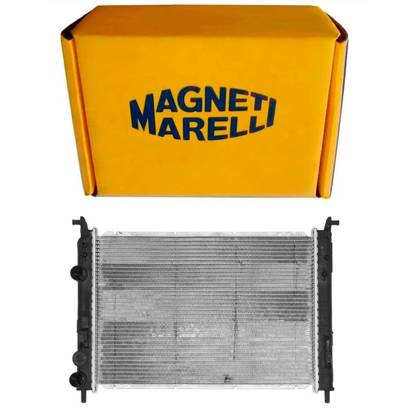 Radiador Fiat Strada 1.6 1.8 2000 a 2009 Com Ar Magneti Marelli