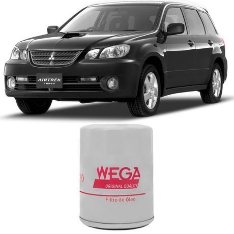 Filtro Óleo Mitsubishi Airtrek 2.4 2003 a 2008 Wega