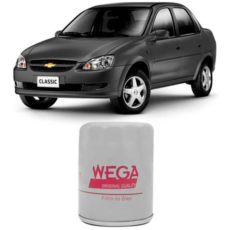 Filtro Óleo Chevrolet Classic 1.0 2005 a 2016 Wega