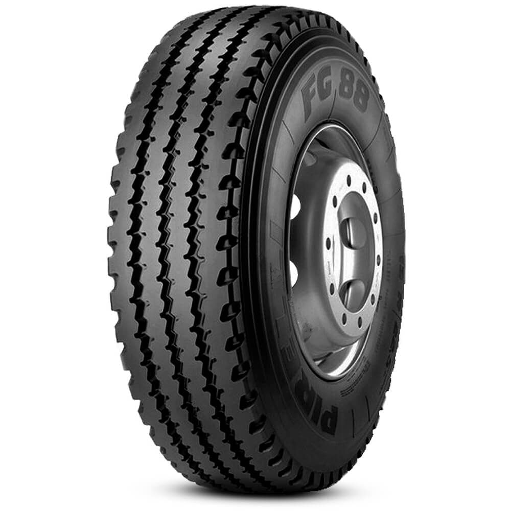 Etiqueta do INMETRO do Pneu Pirelli FG88 11.00r22 mostrando eficiência energética, frenagem e nível de ruído