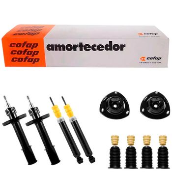 Amortecedores-dianteiros-e-traseiros-Cofap-para-Chevrolet-Celta-2000-a-2016-incluindo-kit-de-instalacao-