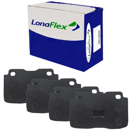 Kit Pastilha Freio Ford F4000 85 a 98 Dianteira Varga Lonaflex