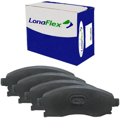 Kit Pastilha Freio Ranger 95 a 2012 Dianteira Bendix P332NA Lonaflex