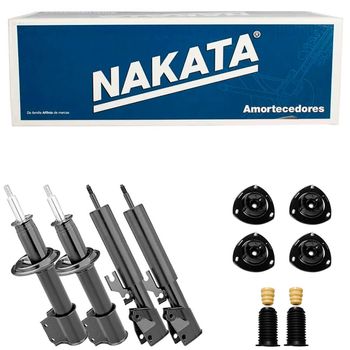 Amortecedores-Nakata-dianteiros-e-traseiros-para-Uno-Mille-Way-2008-a-2014-com-kit-de-instalacao-incluido-