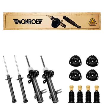 Amortecedores-Monroe-para-Fiesta-Sedan-2003-2014-incluindo-kit-com-pecas-para-instalacao-frontal-e-traseira-