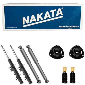 Amortecedores-dianteiro-e-traseiro-Nakata-para-Citroen-C3-2003-a-2012-incluindo-kit-de-instalacao-