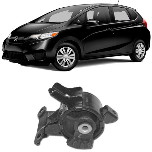 Coxim Motor Honda Fit 2008 a 2018 Traseiro Motorista Skip fortbras
