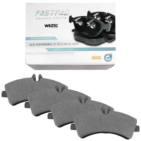 Kit Pastilha Freio Cerâmica Sprinter 2012 a 2018 Traseira Fastpad Willtec