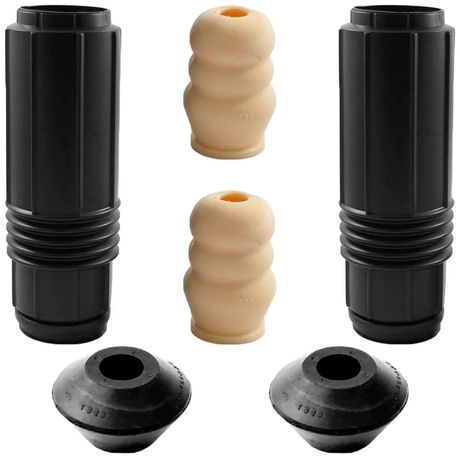 Kit Coxim Batente Coifa Amortecedor Palio 96 a 2016 Traseiro Sampel KITSK113S1