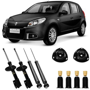 Amortecedores-Monroe-dianteiros-para-Sandero-2008-a-2014-incluindo-kit-de-instalacao-e-pecas-complementares-