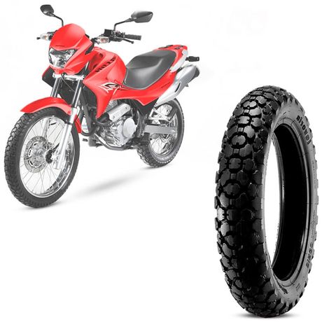 Pneu Moto Nx 400 Falcon Levorin Aro 17 120/90-17 64s Traseiro Dingo Evo