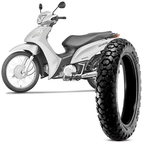 Pneu Moto Biz 125 Levorin by Michelin Aro 14 80/100-14 49l Traseiro Dingo Evo