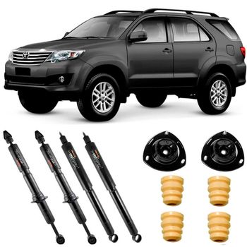 Amortecedores-dianteiros-e-traseiros-Cofap-para-Toyota-Hilux-SW4-2006-a-2015-acompanhados-de-kit-de-instalacao-