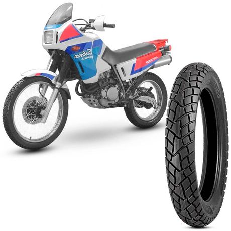 Pneu Moto Nx 350 Sahara Levorin Aro 17 120/90-17 64s Traseiro Dual Sport