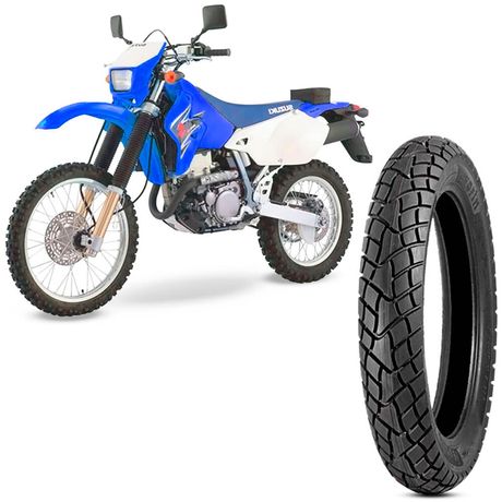 Pneu Moto DR-Z 400E Levorin Aro 18 120/80-18 62s Traseiro Dual Sport