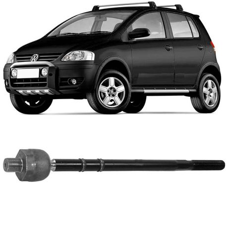 Barra Axial Direção Volkswagen Crossfox 2005 a 2018 Motorista Passageiro Viemar