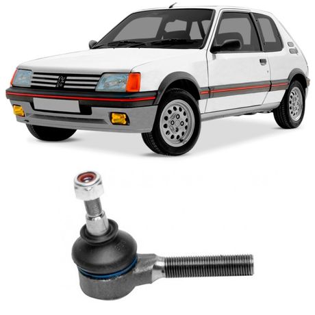 Terminal Direção Peugeot 205 92 a 98 Dianteiro Motorista Passageiro Viemar