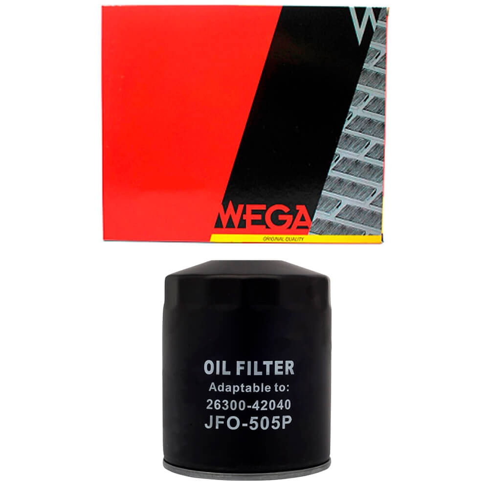 Filtro de óleo Wega com embalagem - compatível Kia Bongo 2008-2016