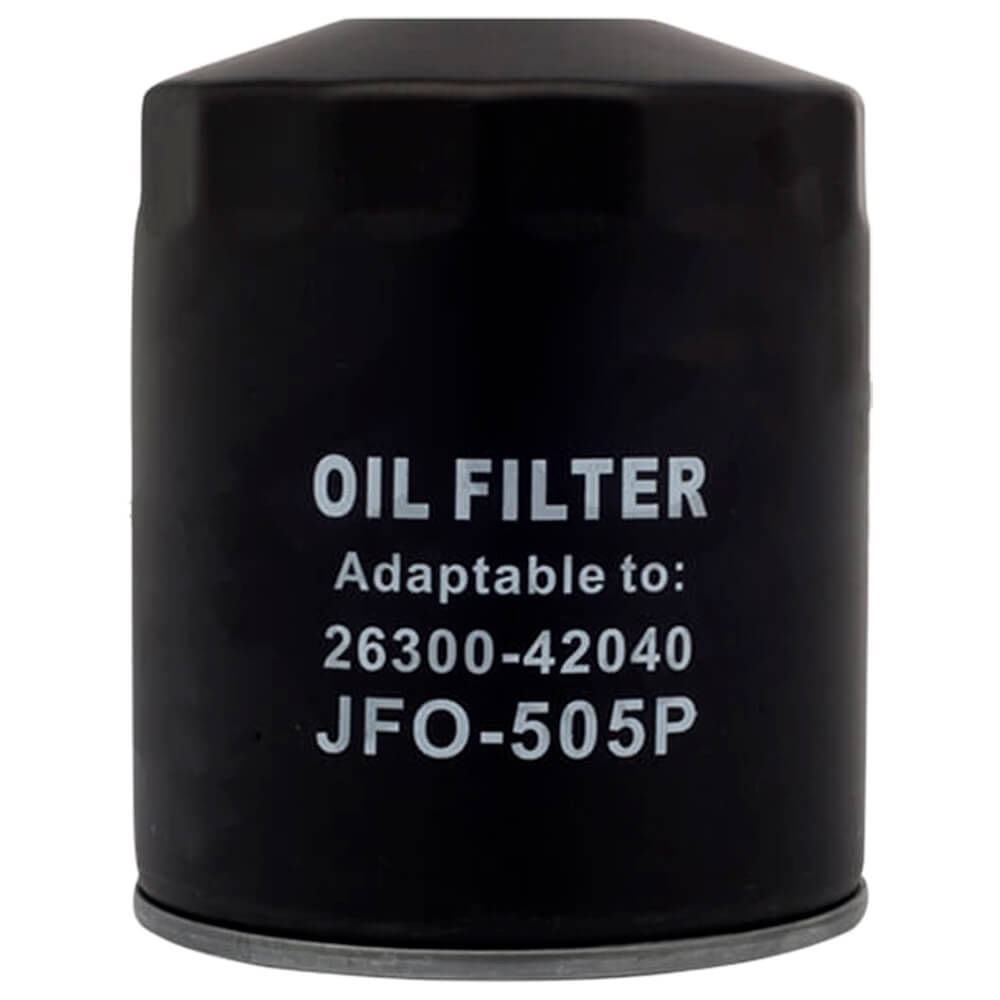 Filtro de óleo Wega isolado em fundo branco - compatível Kia Bongo