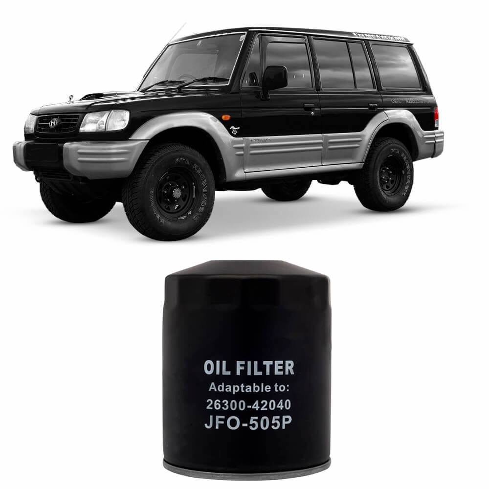 Filtro de óleo Wega indicado para Hyundai Galloper 2.5 1998-1999