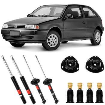 Amortecedores-dianteiros-e-traseiros-TRW-para-Gol-G2-1995-a-2003-incluindo-kit-de-montagem-e-pecas-extras-