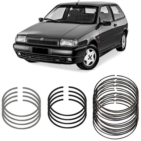 Jogo Anel Segmento 0.40 Fiat Tipo 1.6 8V 95 a 97 Metal Leve