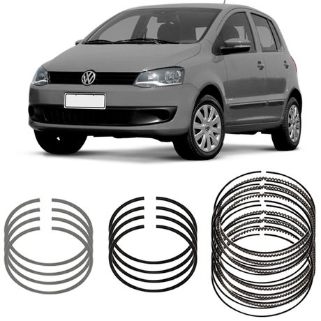 Jogo Anel Segmento 1.0 Volkswagen Fox 1.0 2004 a 2019 Metal Leve
