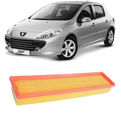 Filtro Ar Peugeot 307 1.6 2006 a 2012 Wega