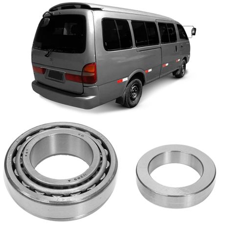 Rolamento Roda Kia Besta 2000 Traseiro Sem Abs Skf