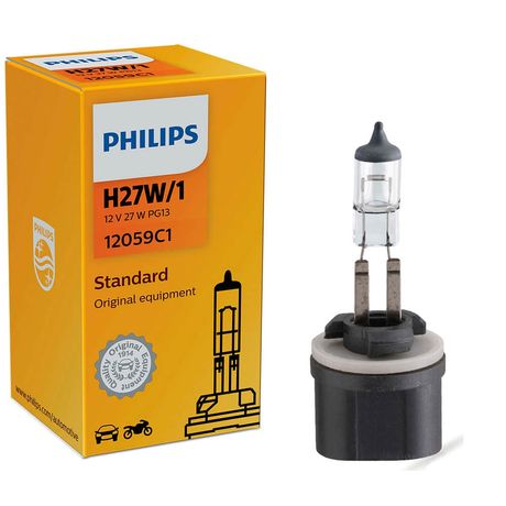 Lâmpada Philips Standard H27 27W 12V PG13 W/1 Farol