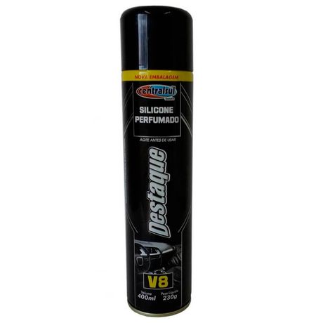 Silicone Destaque Spray V8 400ml Centralsul