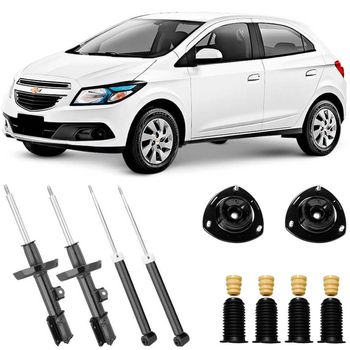 Amortecedores-dianteiros-e-traseiros-Nakata-para-Chevrolet-Onix-2013-a-2017-incluindo-kit-de-instalacao-