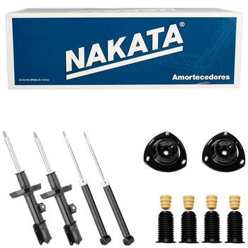 Amortecedores-dianteiros-e-traseiros-Nakata-para-Chevrolet-Onix-2013-a-2017-incluindo-kit-de-instalacao-