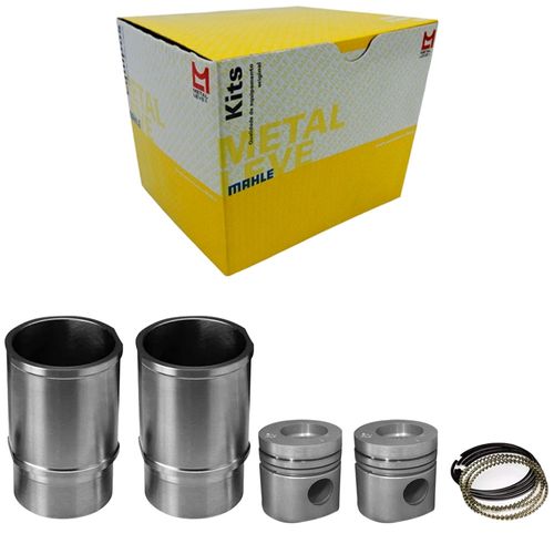 Kit Motor Camisa Pistão Anel CHT AE 1.6 91 a 95 Metal Leve fortbras