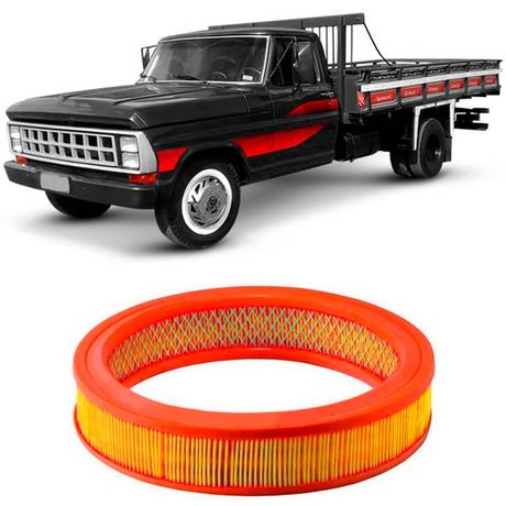 Filtro Ar Ford F-4000 80 a 83 Metal Leve