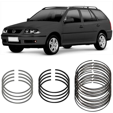 Jogo Anel Segmento 0.50 Parati 1.0 2002 a 2003 Metal Leve