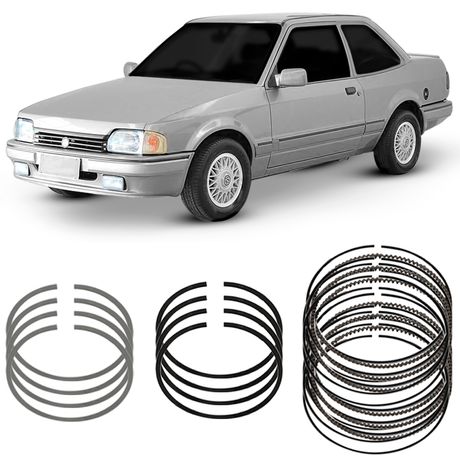 Jogo Anel Segmento 1.00 Volkswagen Apolo 1.8 90 a 92 Metal Leve