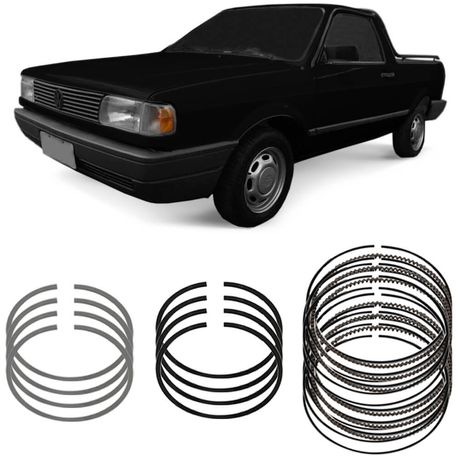 Jogo Anel Segmento STD Saveiro 1.6 89 a 93 Metal Leve