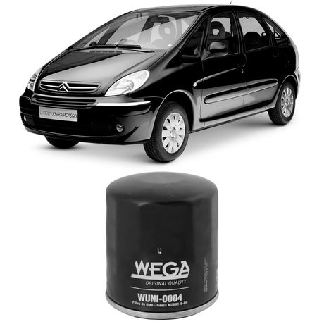 Filtro Óleo Citroen Xsara Picasso 1.6 2.0 2001 a 2012 Wega