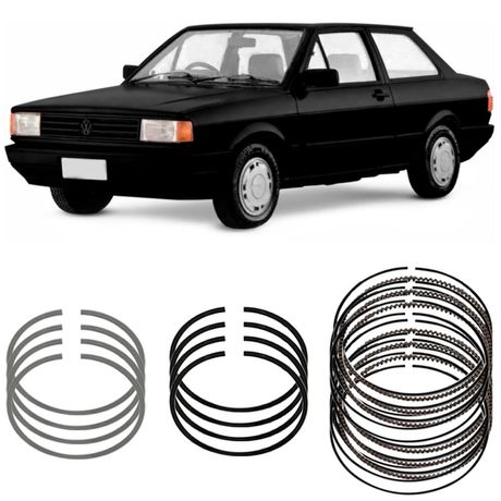 Jogo Anel Segmento 0.50 Voyage 1.6 1.8 84 a 95 Metal Leve