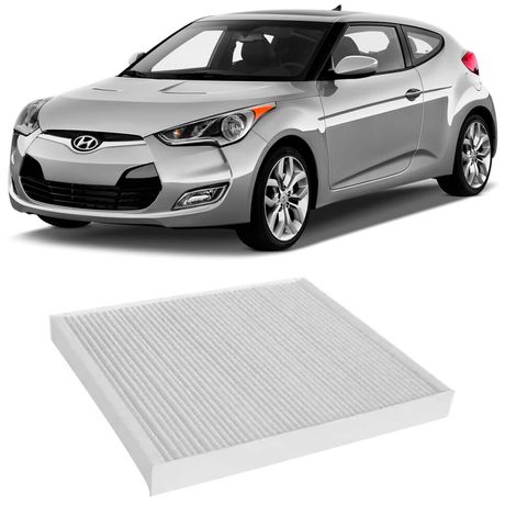Filtro Cabine Ar Condicionado Hyundai Veloster 2012 a 2013 Wega