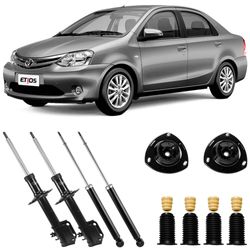 Amortecedores-Cofap-Turbogas-para-Etios-2013-a-2018-kit-completo-dianteiro-e-traseiro-compatibilidade-garantida-