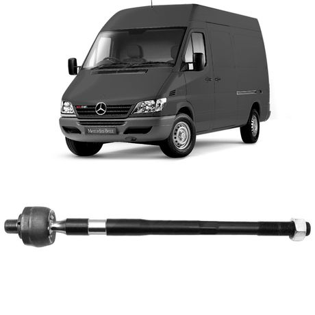 Barra Axial Direção Mercedes Sprinter 97 a 2011 Motorista Passageiro Viemar