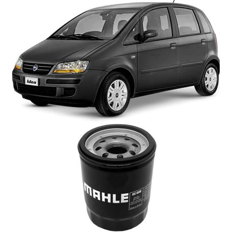 Filtro Óleo Fiat Idea 1.4 2006 a 2015 Metal Leve
