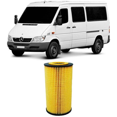 Filtro Óleo Mercedes Benz Sprinter 311 Om611 2.2 2004 Wega