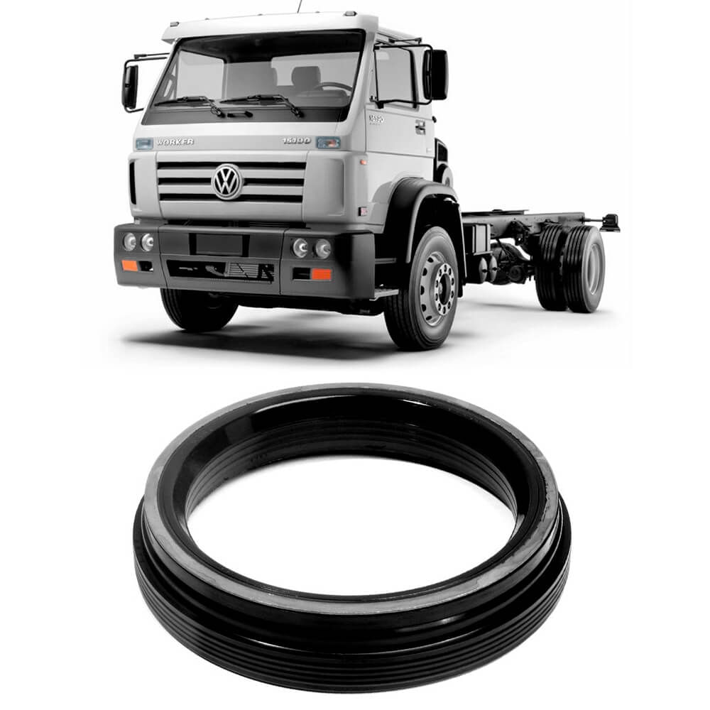 Retentor de roda para Volkswagen Worker 2012 a 2018 em fundo branco