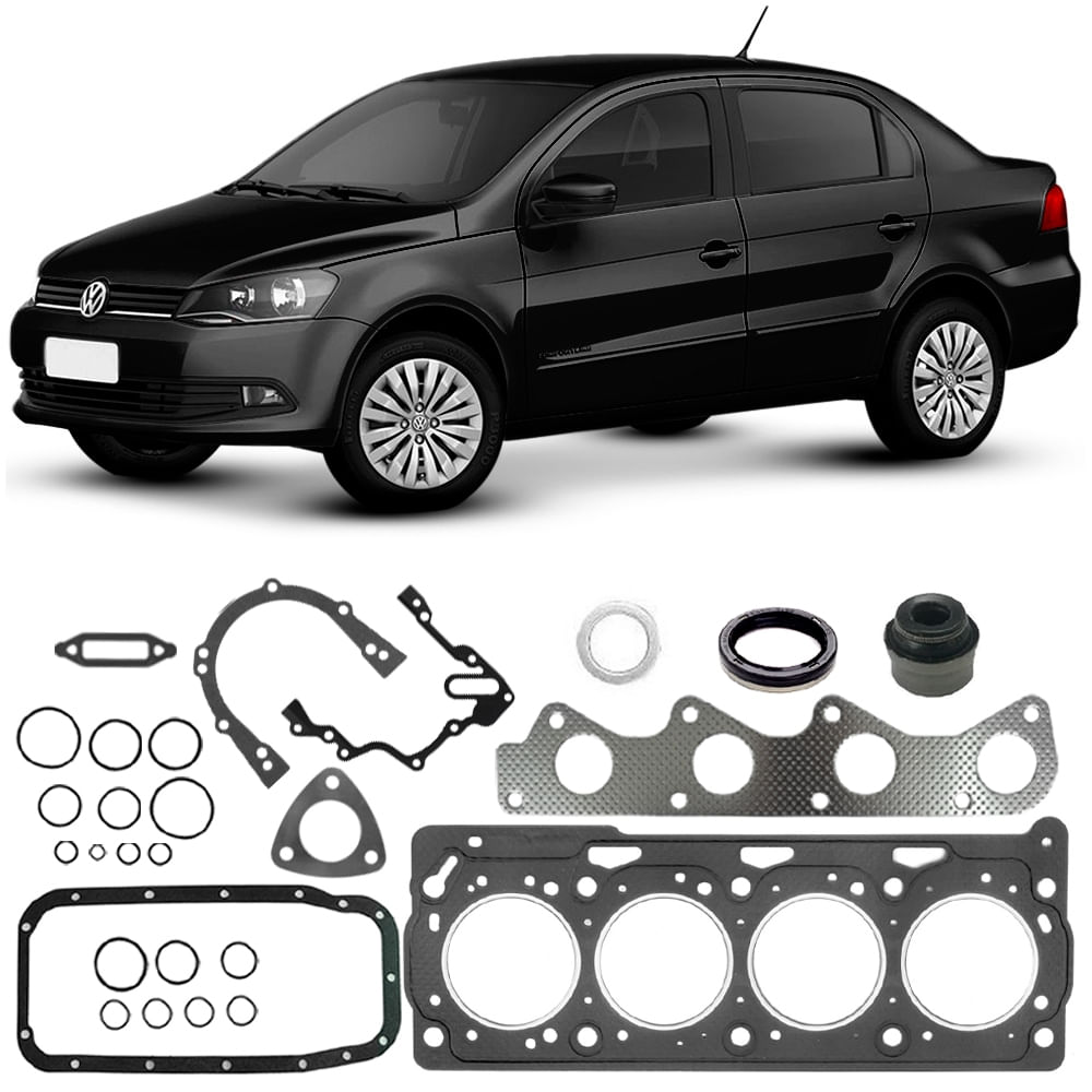 Jogo de juntas para motor Volkswagen Voyage 1.0 2012-2015 Sabó