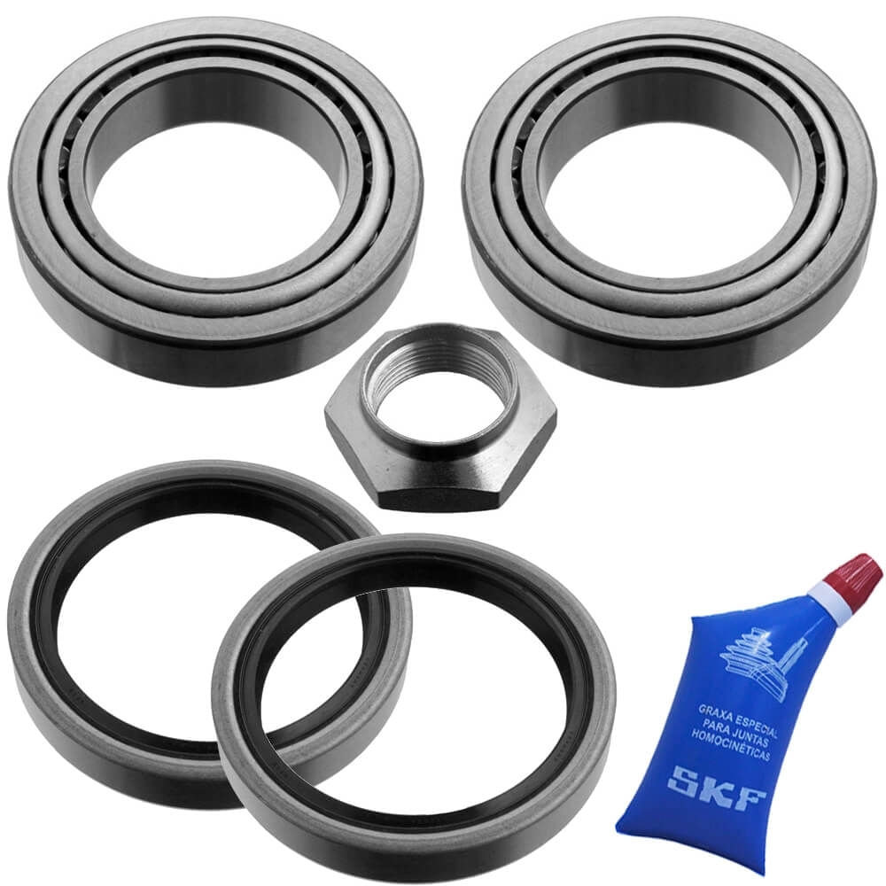 Kit rolamento de roda para Ford Verona 90 a 96 dianteiro sem ABS - SKF